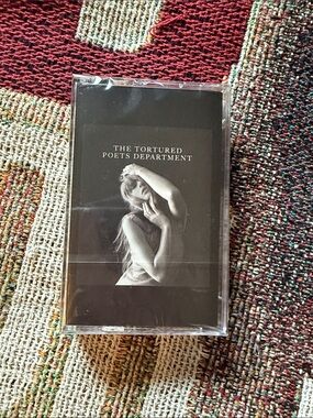Taylor Swift The Black Dog Cassette TTPD The Tortured Poets Department New